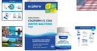 Quick At-home Water Testing Kit For Coliform   E  Coli - Results In 15 Mins