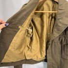 Vintage 1950 Us Army Wool Ike Jacket 40r Korean War Era Od Military Field Coat