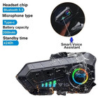 Bluetooth 5 3 Motorcycle Helmet Headset Hifi Wireless Intercom Motorbike Headpho