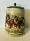 Clydesdales Lidded Stein Csl9 Variant 1976 Ceramarte Brazil