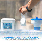 3  Stabilized Chlorine Tablets For Sanitizing Swimming Pools - 5 Pounds Buckets