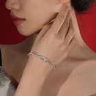 Vintage Handmade 925 Sterling Silver Dragon Bracelet Hand Bangle