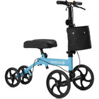 Elenker Steerable Portable Knee Walker 10  Wheels - Blue
