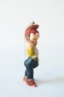 Vintage Macau Elf Holding Candle Dwarf Gnome Pixie Christmas Figurine Ornament