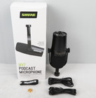 Shure Mv7 Cardioid Dynamic Vocal   Broadcast Microphone Usb   Xlr Outputs
