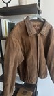 Caribou Creek Brown Leather Suede Vintage Men   s Jacket Size Large