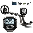 Waterproof Lcd Metal Detectors Gold Digger Deep Sensitive Hunter Coil Searcher