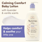 Aveeno Baby Calming Comfort Moisturizing Body Lotion With Relaxing Lavender   Va