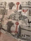 Better Homes   Gardens Red Rustic Farm Print Valance 60 X 16    Farmhouse Country