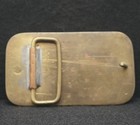 We07109 Cool Vintage   1952 Rs s   Nameplate Nice Heavy Weight Brass Belt Buckle