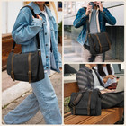 Smriti Vintage Canvas Messenger Bag For Men 15 6-16 Inch Laptop Bag School