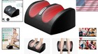 Compact Foot Massager With Heat   Roller - Shiatsu Relief Machine For Home Use