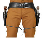 Cowboy Double Holster Cowboy Gun Holder  Wild West Costume Halloween Cosplay