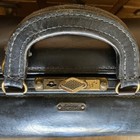 Vintage Early 20th Century Emdee By Schell Black Leather Doctors  Case 17   x8   x12