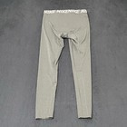 Nike Graphic Training Tights Boys Xl Gray White Dri-fit Full Length Bv3519-091