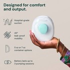 Willow Go Wearable Double Electric Breast Milk Pump Kit Hospital-grade Suction
