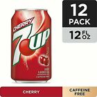 7up Cherry Soda 12 Oz Cans  pack Of 12  Free Priority Shipping