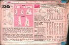 8345 Vintage Simplicity Sewing Pattern Juniors 1960s Jumper Two Lengths Blouse 7