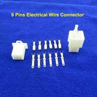 6 Pins Wire Connector Harness Plug Go Kart Scooter Pocket Dirt Atv Pit Bike Quad