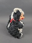 Rushton Star Creation Rubber Face Stinky Skunk Lying Down Sleeper 8    Rare 1950s