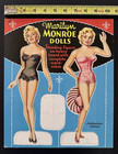 1954 Original Vintage Marilyn Monroe -heavy Cardboard Dolls - Uncut -saalfield
