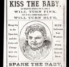 Spank Baby Kiss Dr Bull Teething Syrup Cough Novelty 2 Bottle Trade Cards Sr m b