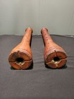 Large Antique Textile Mill Wooden Spools bobbins Wood