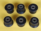6 Rolling Seat Trolly Wheels For Bowflex  pr1000 ultimate 2  new