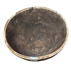 Vintage Primitive Wooden Dough Bowl 12x6 Rustic Hand Carved Decor Kitchen