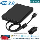 Usb 2 0 3 5 Inch Portable External Floppy Disk Drive 1 44mb Reader Fdd Pc Laptop
