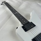 Electric Guitar Active Pickups White Color Mahogany Body Rosewood Fingerboard