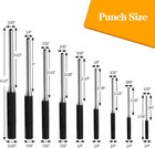 Roll Pin Punch Set 9pcs 1 16 - 5 16 Removing Repair Tools 9pcs Pin Punches
