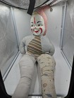 Carnival Clown Doll  Celluloid Face Collectible 29    Rare 1950   s Mcm Unique
