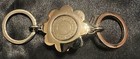 Coach Daisy Flower Keychain Luxury Bag Charm Multi-color Flowers Used