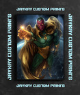 Vision The Avengers Marvel Comic Mcu Poster Print - No Frame