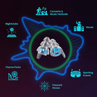 High Fidelity Earplugs With Blue Filters - Reusable Noise Reduction Hearing Prot
