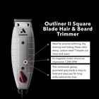 Andis Professional Outliner 2 Beard   Hair Trimmer  04685 New