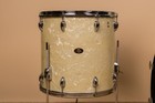 1960s Slingerland White Marine Pearl Drum Set