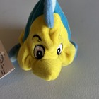 Disney Store The Little Mermaid 7  Bean Bag Flounder Plush Stuffed Animal Toy