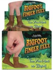 Pair Of Bigfoot Vinyl Finger Puppet - Novelty Fun Gag Gifts