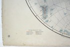 Western Hemisphere 1871 Heinrich Kiepert On Linen Planiglob Antique Map 24x19