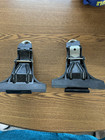 2 Yakima 1a Raingutter Towers Not Locks Housing  Good Used Cond