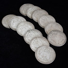 12 Pcs Morgan Dollar  3 8cm Dia  Magic Set Can Be Attracted By Magnets Magic Pro
