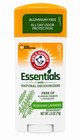 Arm   Hammer Essentials Natural Deodorant Fresh 2 5 Oz  3pack 