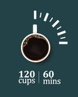 Stainless Steel Single-layer Commercial Coffee Barrel  Used For Coffee Making
