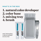 M-45 Just For Men Mustache   Beard  Beard Coloring For Gray Hair Dark Brown  New