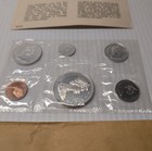 1967 Royal Canadian Mint 6 Uncirculated Specimen Coin Set Sealed Silver 80 