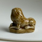 Wade Whimsies Lion Figurine Noah s Ark Red Rose Tea Porcelain Miniature England