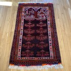 Vintage Rug 2  9 X 5  Brown Tribal Hand Knotted Oriental Rug