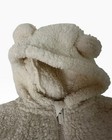 Old Navy Baby Girls Full Zip-up Sherpa Cardigan Nwt 3-6 Mth  White Ivory